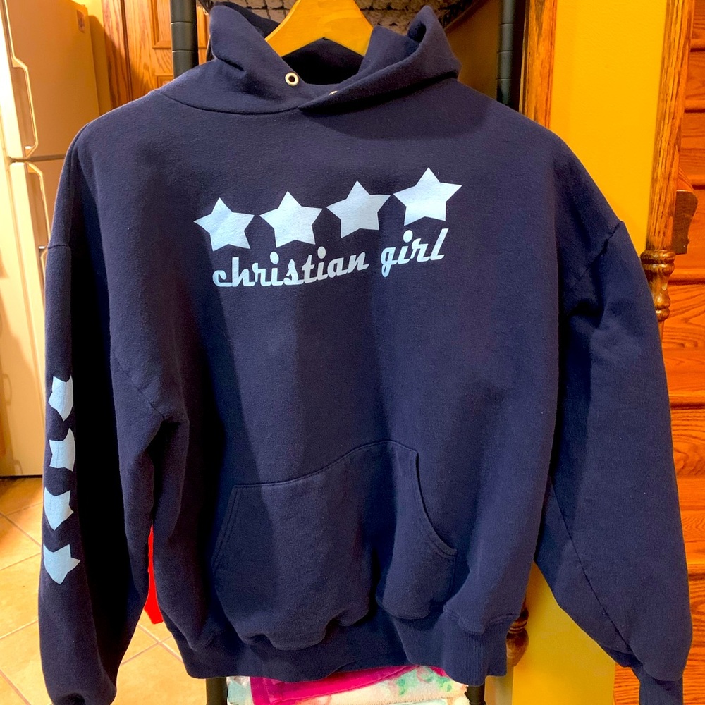 Christian Girl 👧🏼 Hoodie Size Large